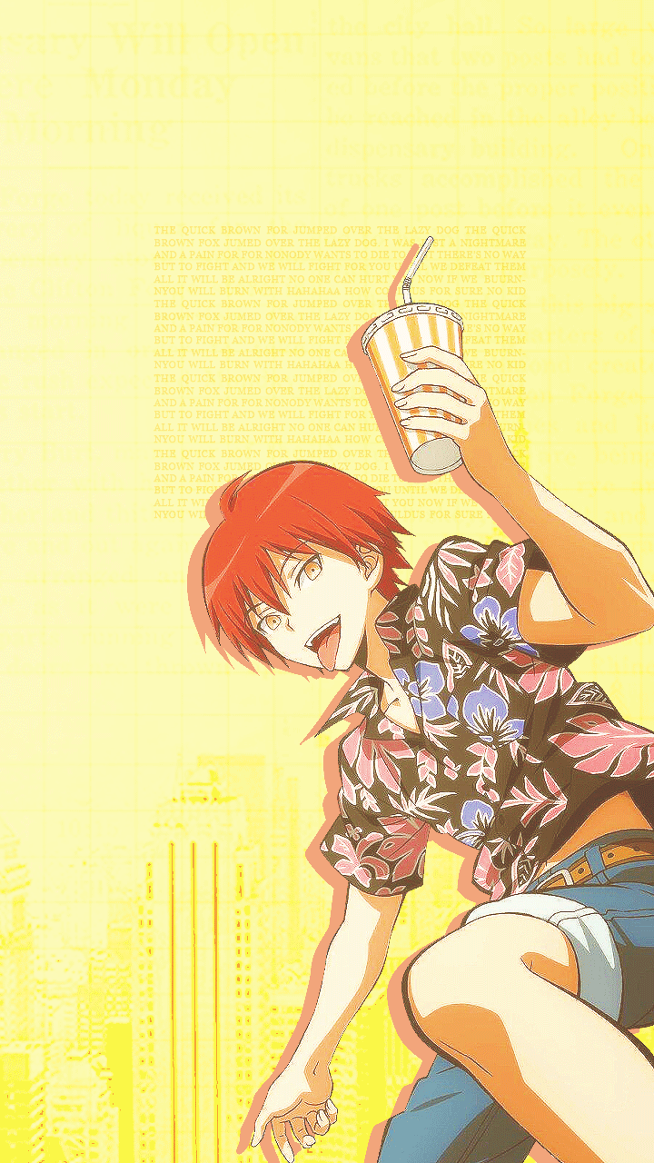 Karma❤️ anime phone wallpaper