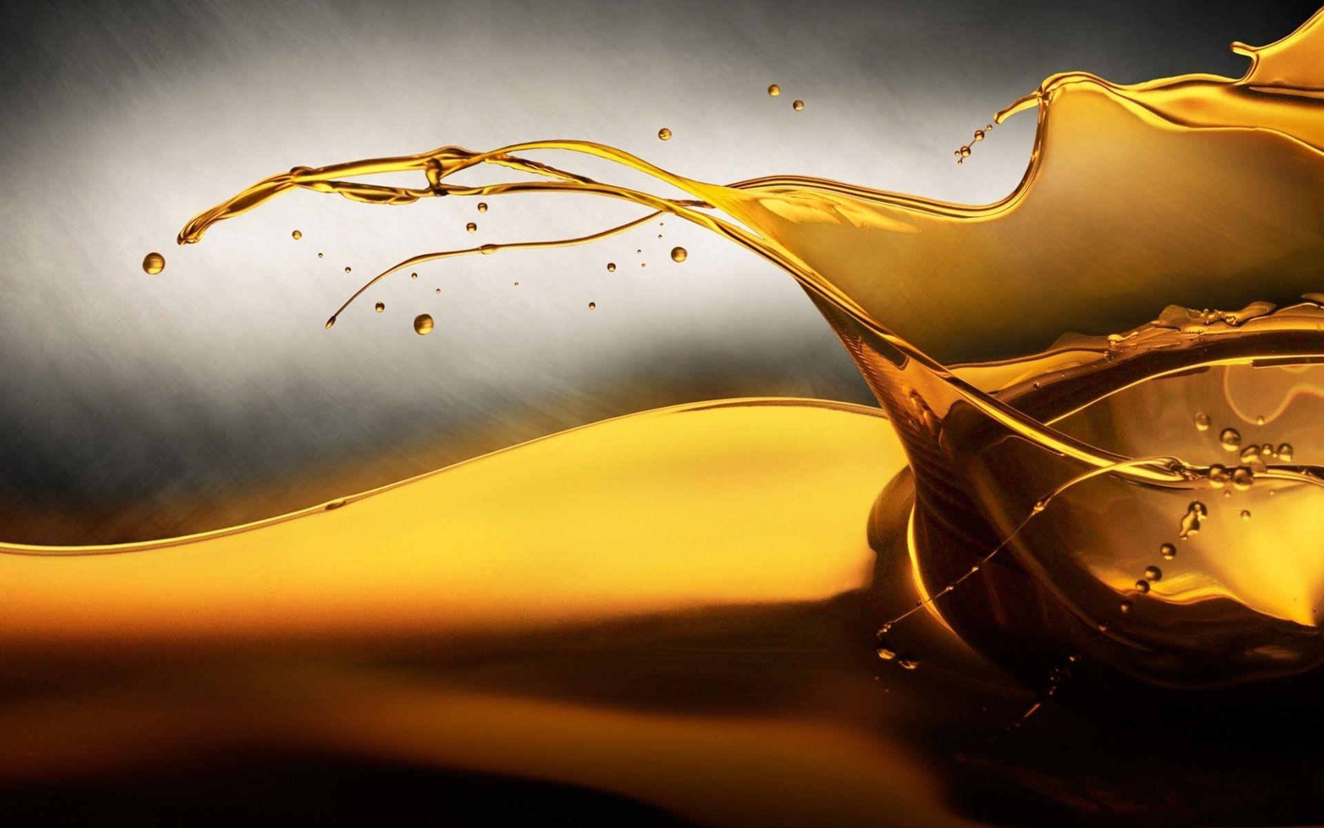 Oil, Splash, Gold wallpaper. Golden Touch. Essential
