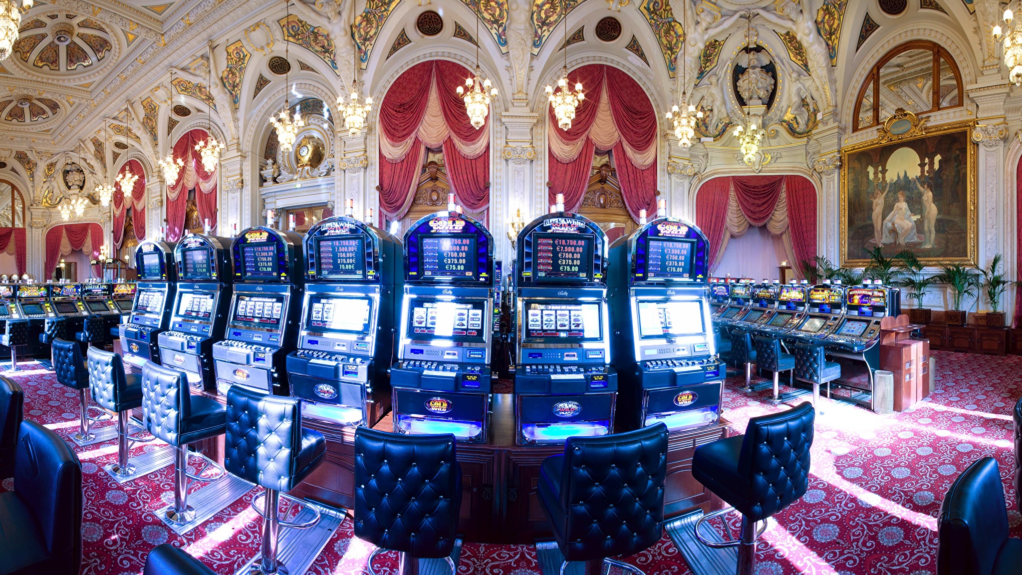 Wallpapers Casino Interior 2048x1152