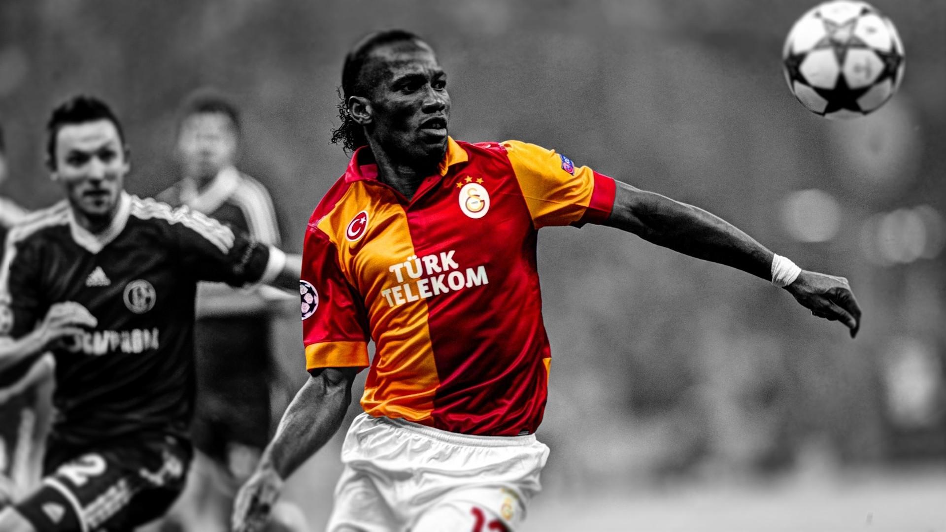 The forward of Galatasaray Didier Drogba wallpaper and image