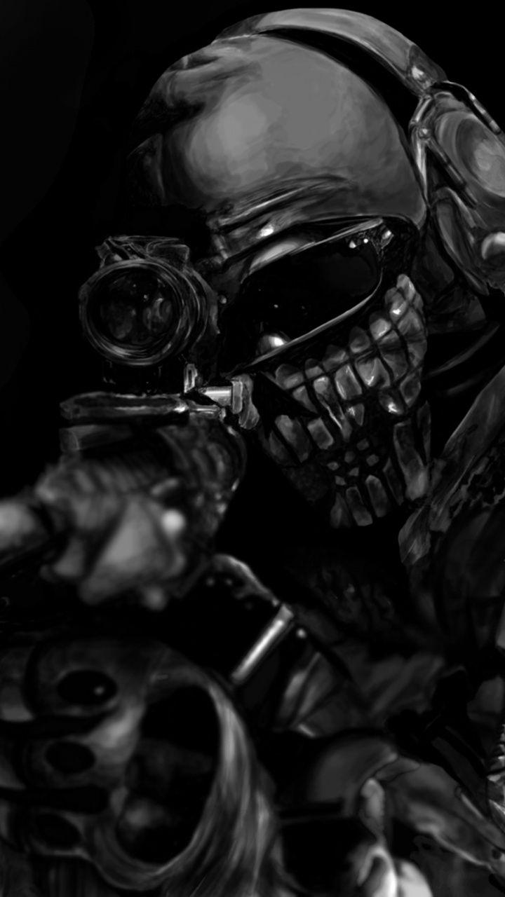 Artwork, dark, soldier, Call of Duty: Ghosts wallpaper