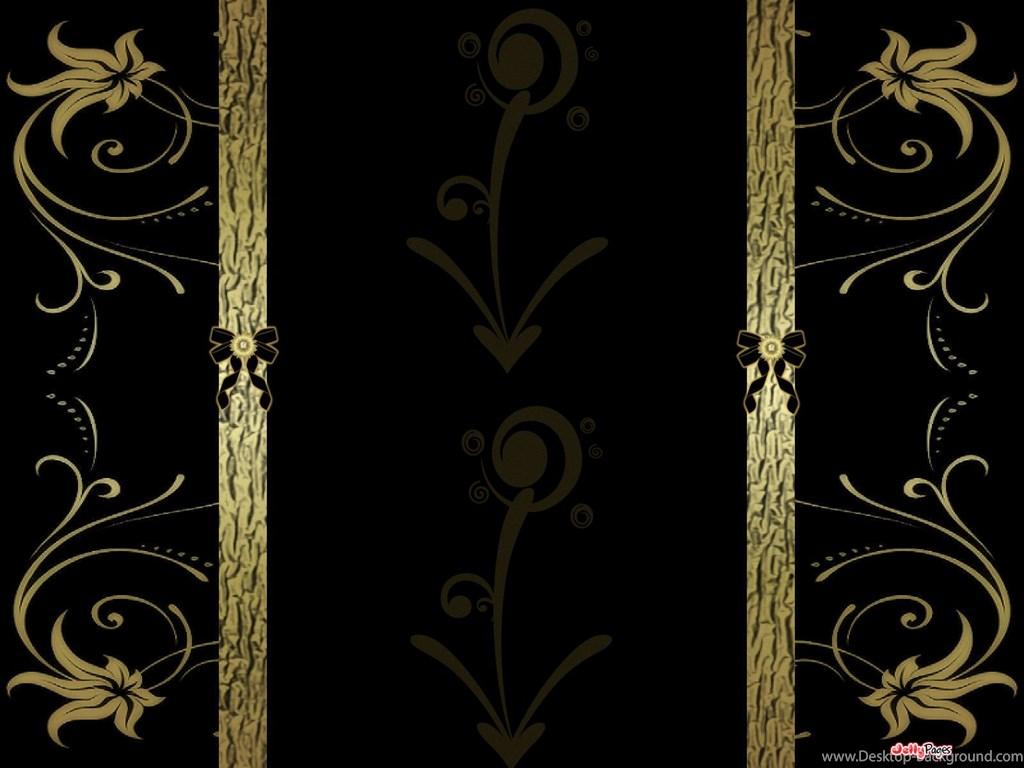 elegant black and gold background hd