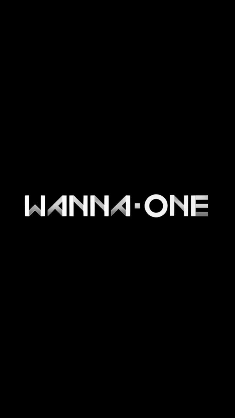 Wanna One logo wallpaper. Kpop, Selebritas, Desain logo