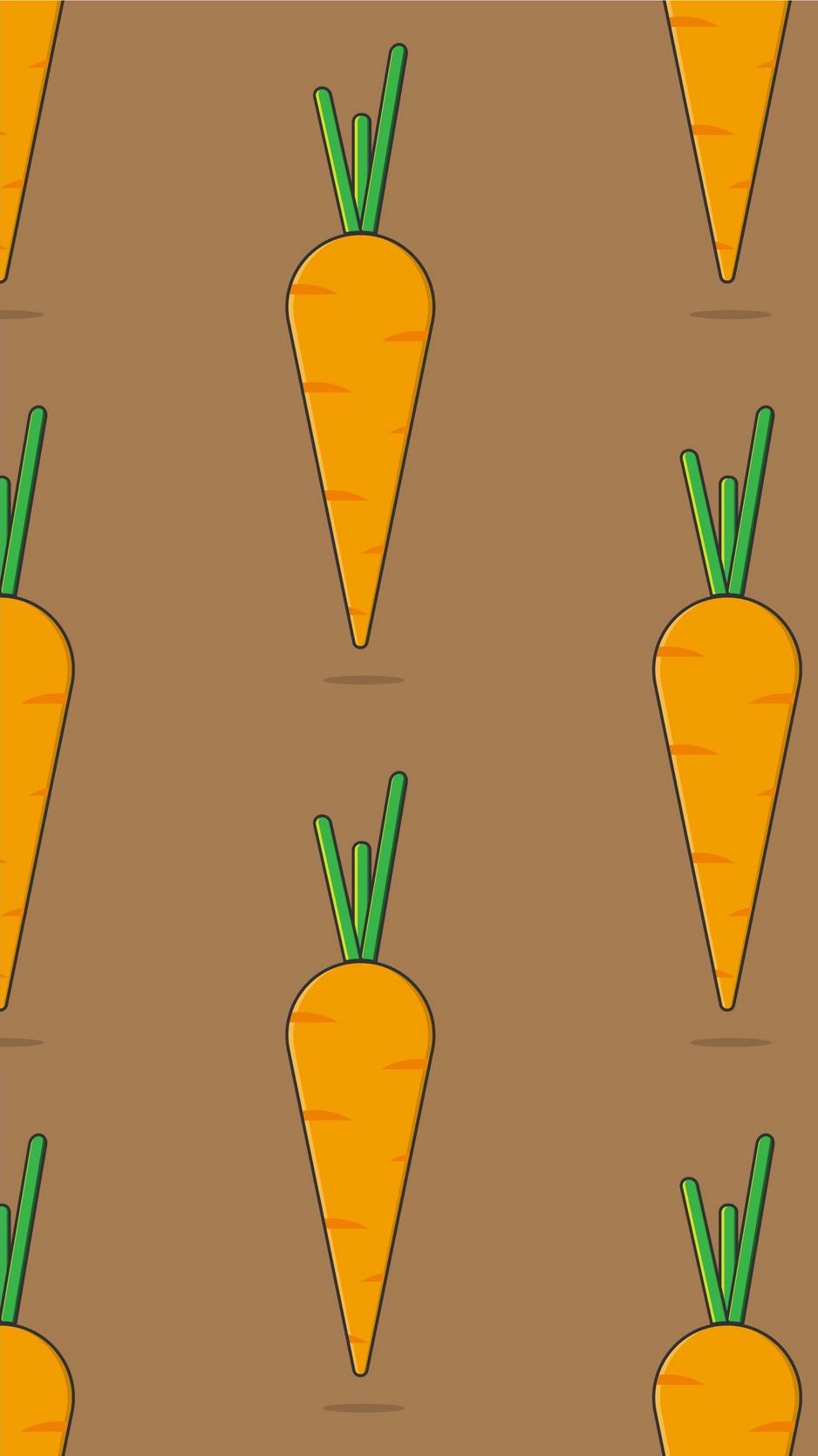 Download wallpaper 938x1668 carrots, art, background, vegetables