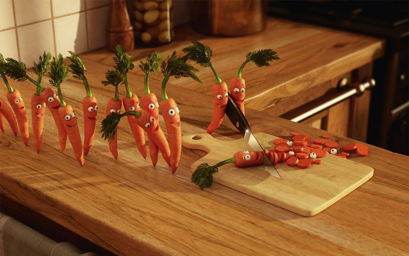 vegetables, food, funny, carrots, april fools wallpaper