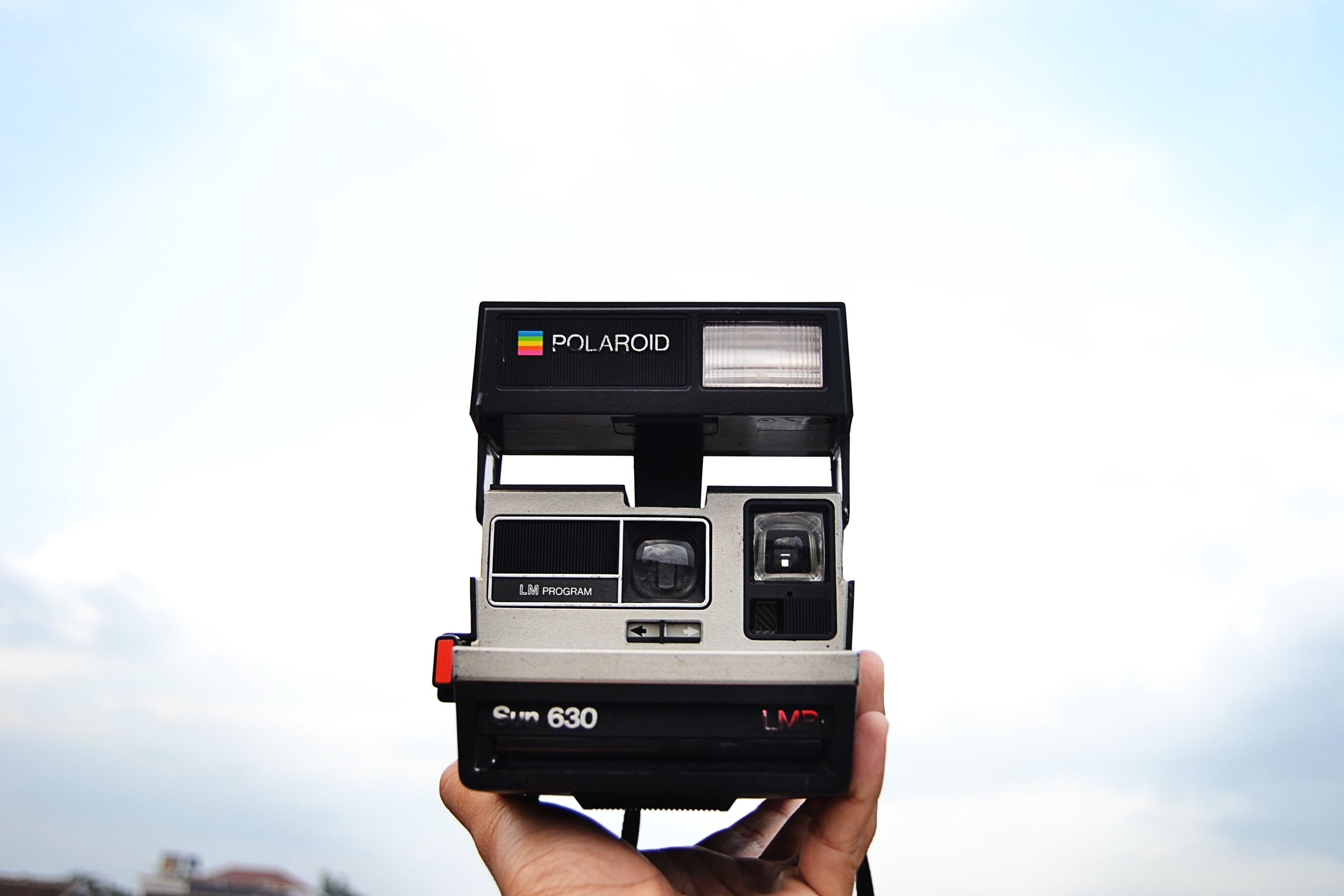 polaroid camera vintage and polaroid camera HD 4k wallpaper