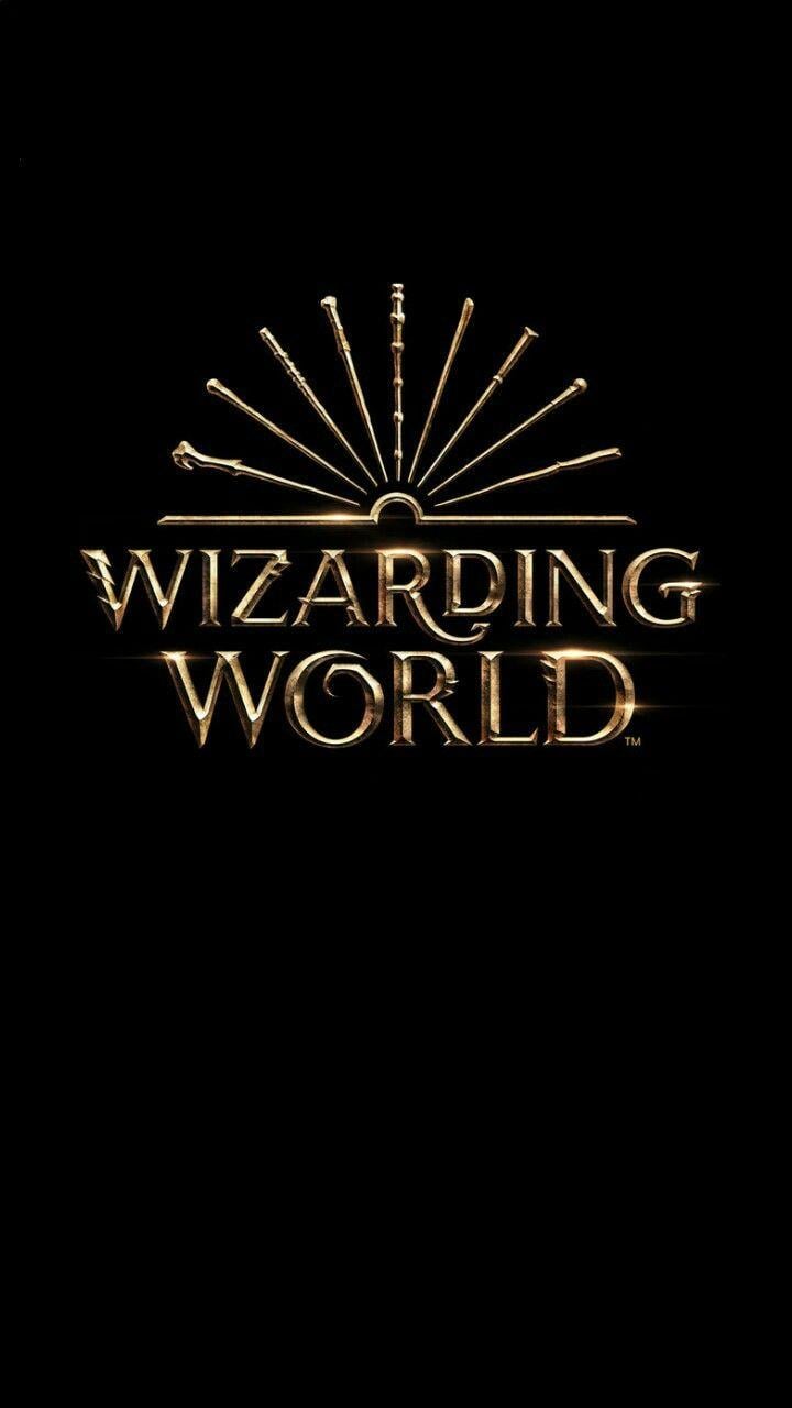 New! JK Rowling's Wizarding world logo wallpaper. Harry potter logo, Wizarding world, Wizarding world of harry potter