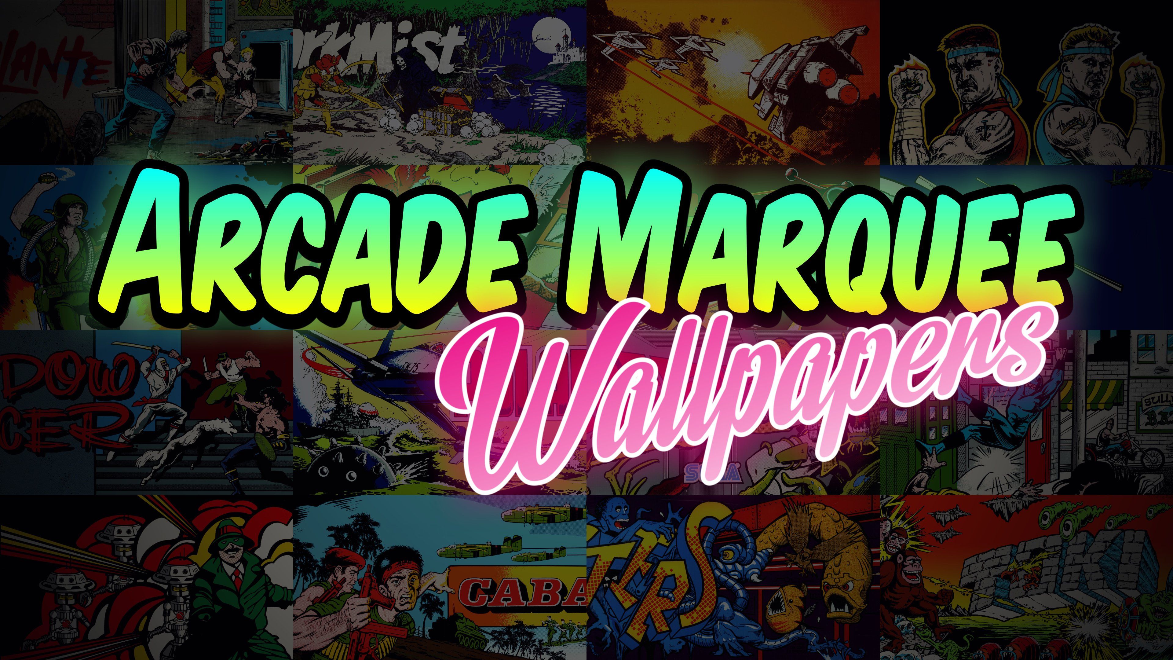 Arcade Marquee Wallpaper Media Packs Community Forums