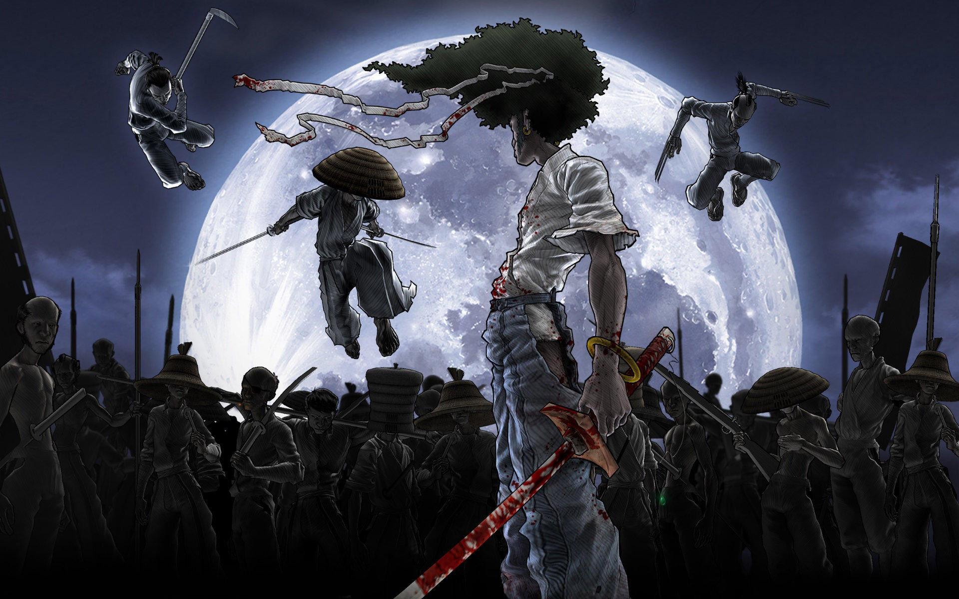 Afro Samurai Widescreen Wallpaper for PC