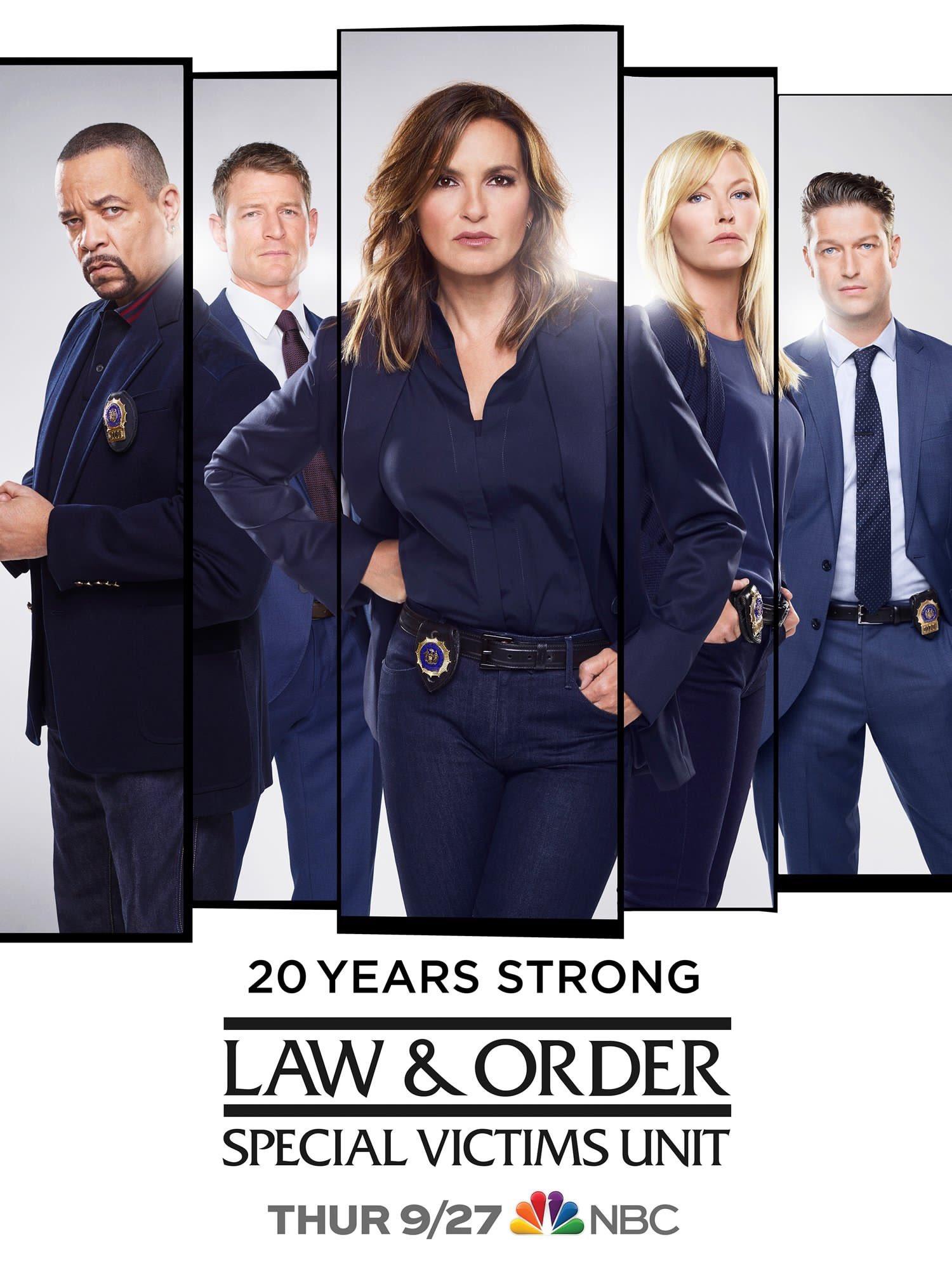 Law and Order: SVU 20 Poster Years Strong