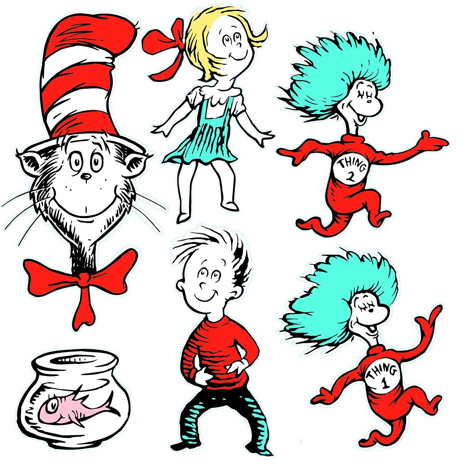 Amazon.com, Eureka Back to School Dr. Seuss The Cat in the Hat