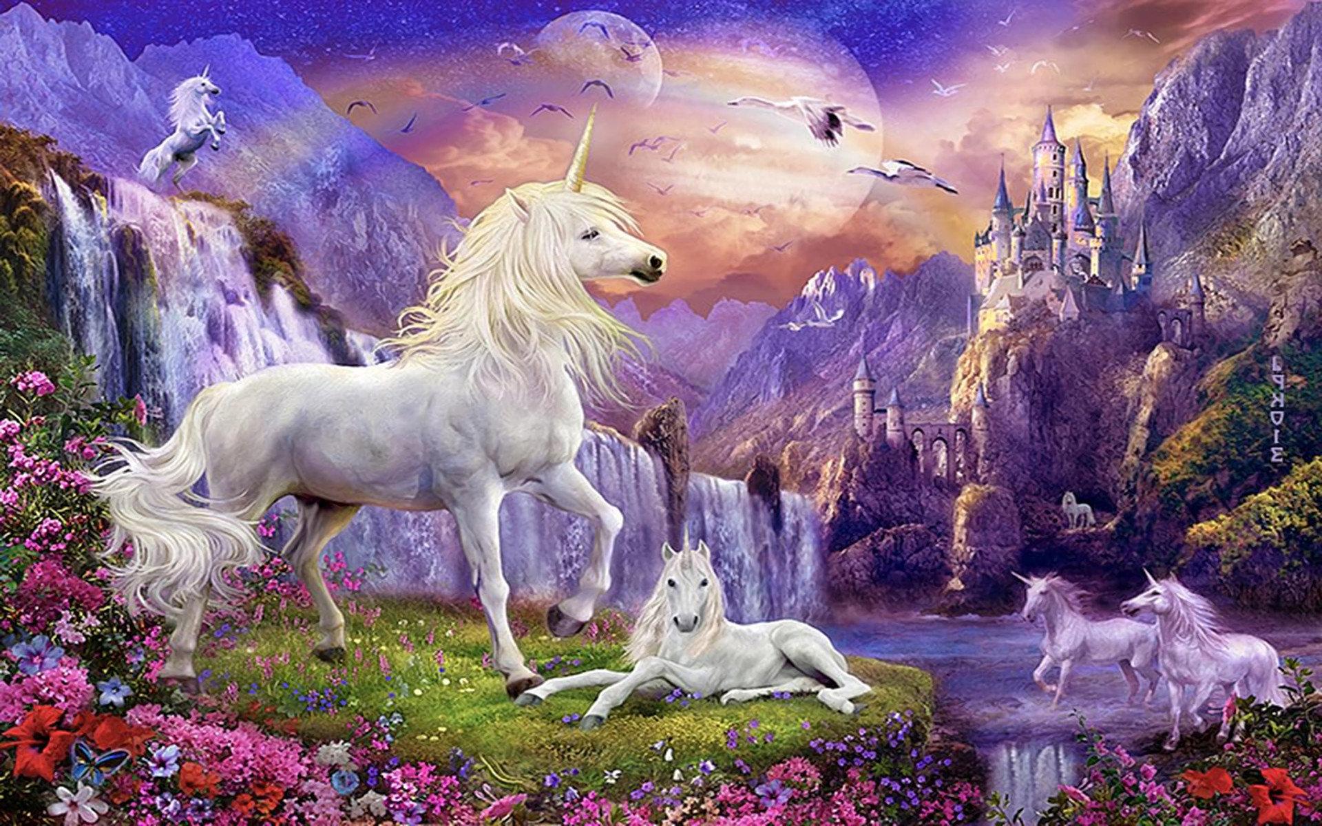 Free download Unicorn wallpaper HD 1920x1200 for PC