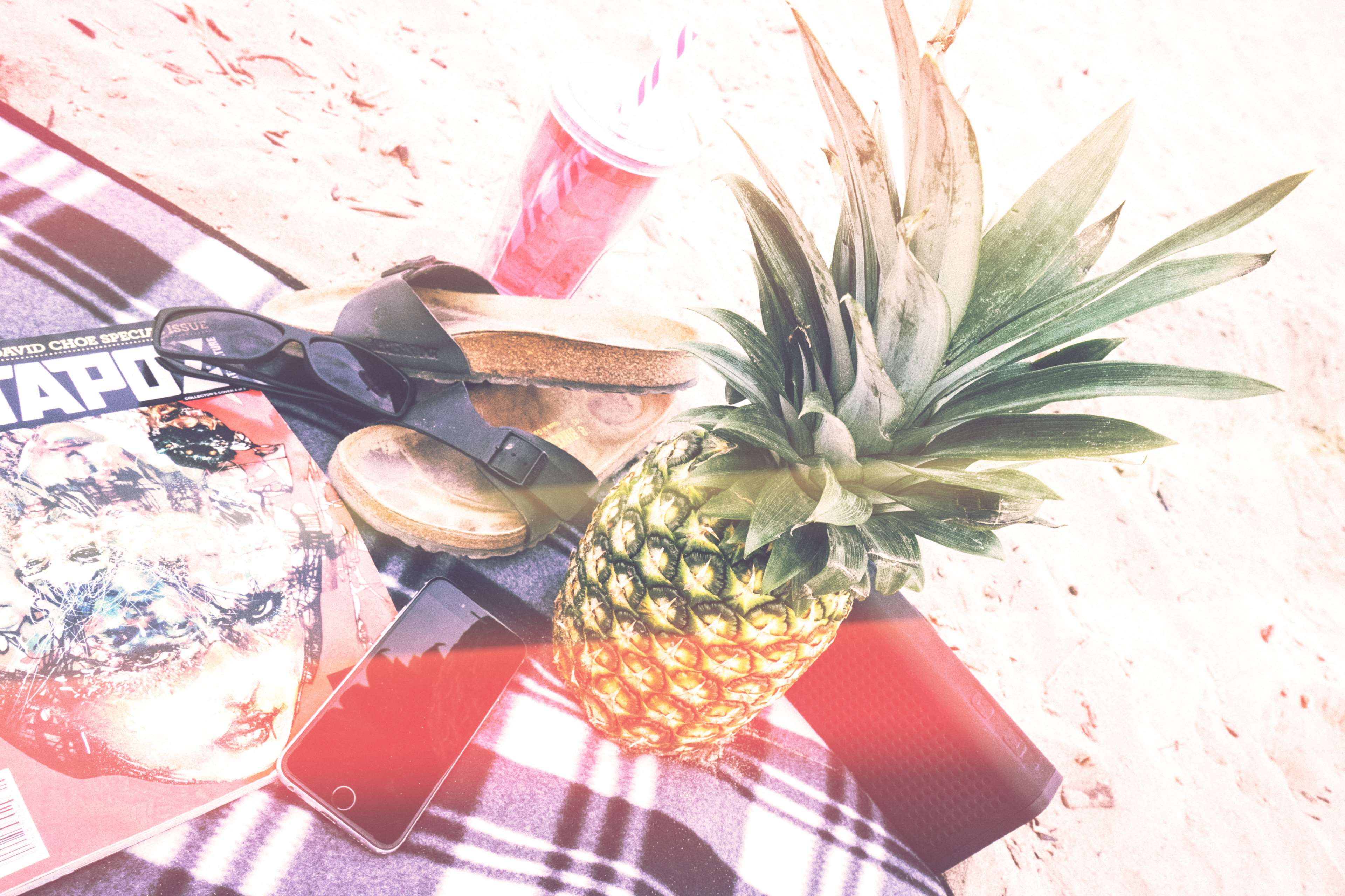 beach, beachlife, fruit, iphone, iphone 6, magazine, music player