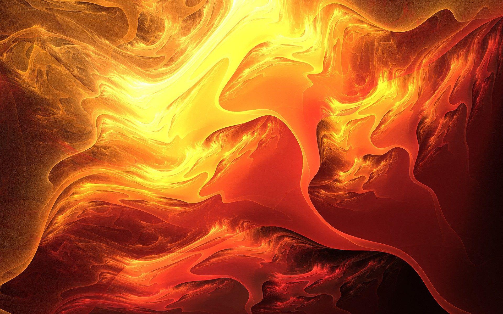 3D Abstract. Abstract, background, wallpaper, desktop, color, fire, image. Abstract, Bright paintings, Fire art