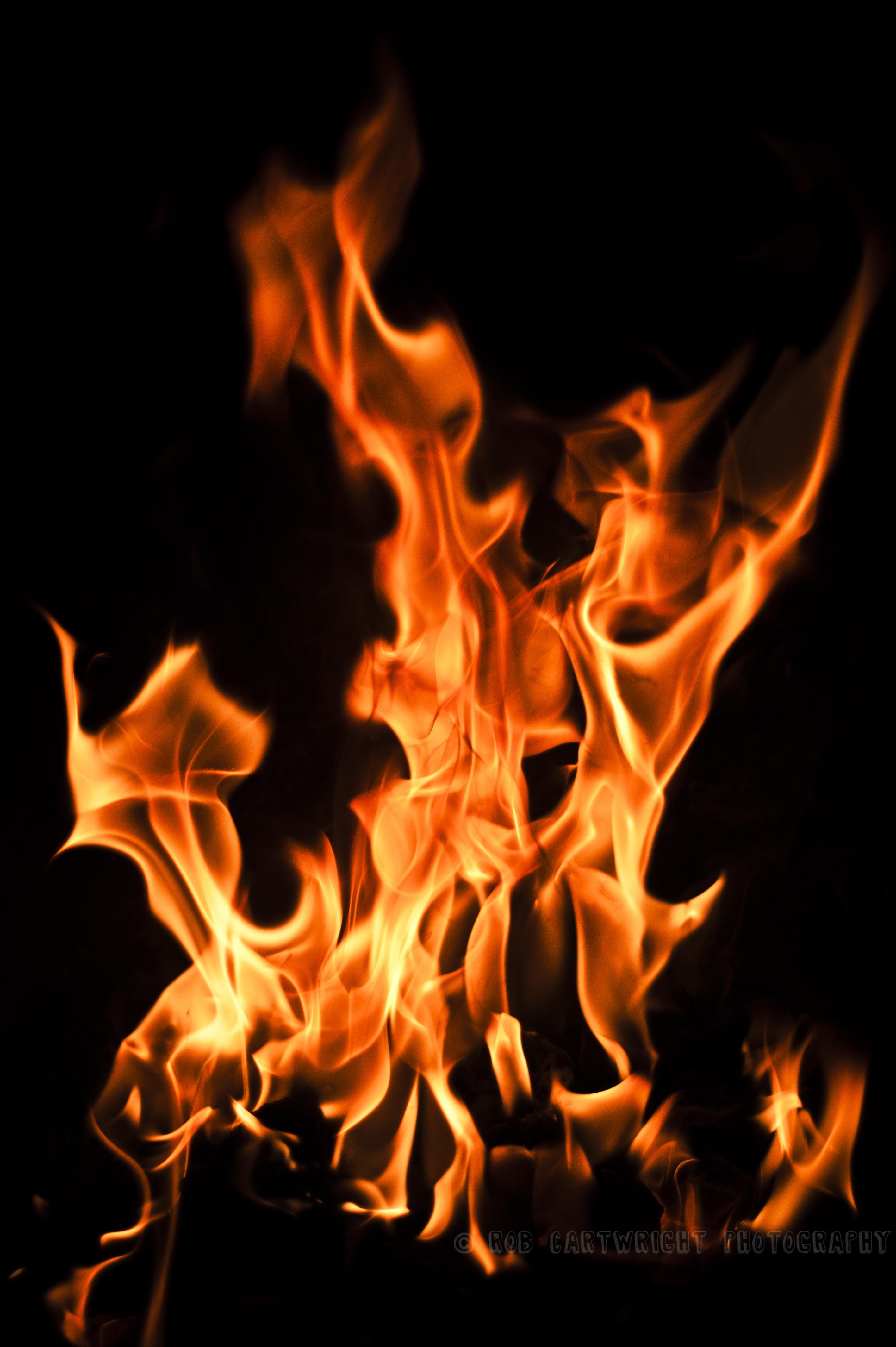 image Of Flames Desktop Background