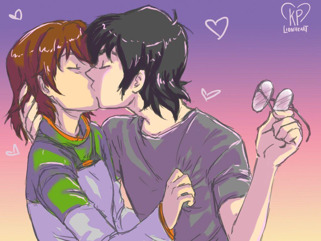 Kissy Smooch- Pidge and Keith's Kiss from Voltron Legendary Defender