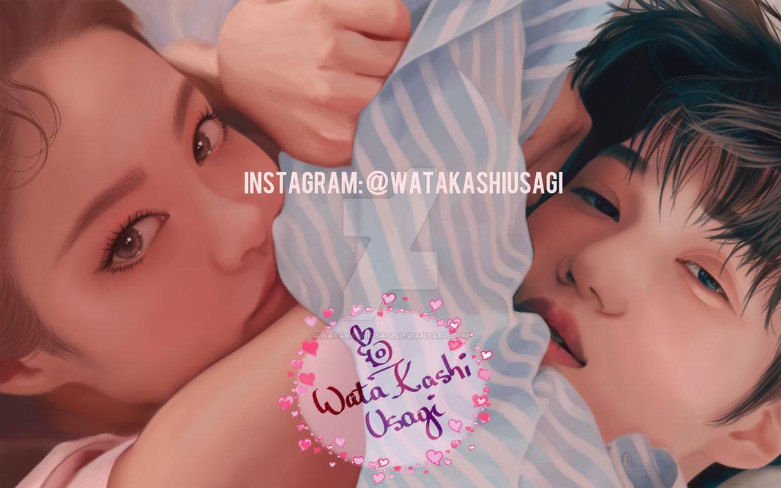 JenKai, BLACKPINK Jennie x EXO Kai fanart