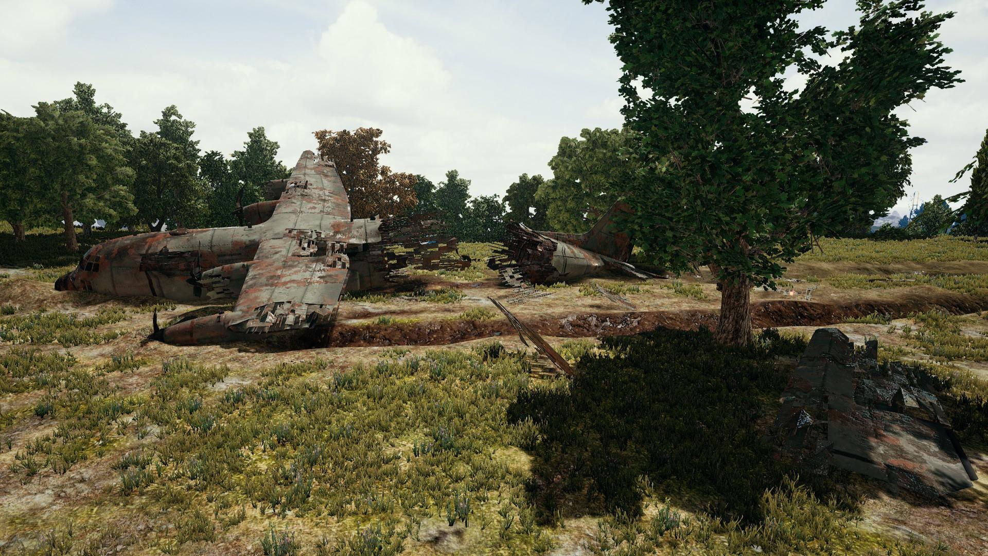 Anyone Else Think The Downed C 130 On Erangel Could Use Some Loot