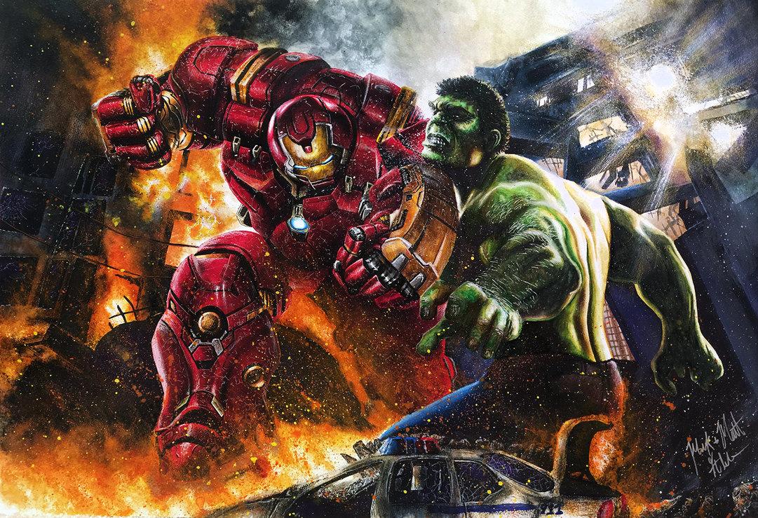 Movies Hulkbuster Ironman Vs Hulk wallpaper Desktop, Phone, Tablet