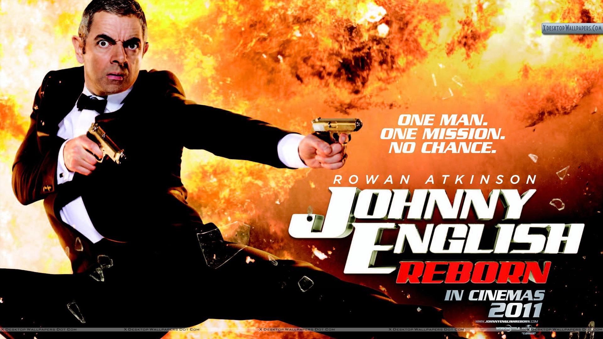 Johnny English Reborn Movie Cover Poster Wallpaper