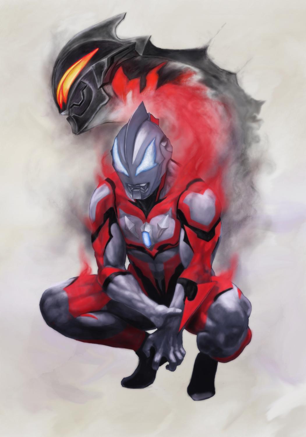 ultraman belial and ultraman geed (ultraman geed (series) and etc