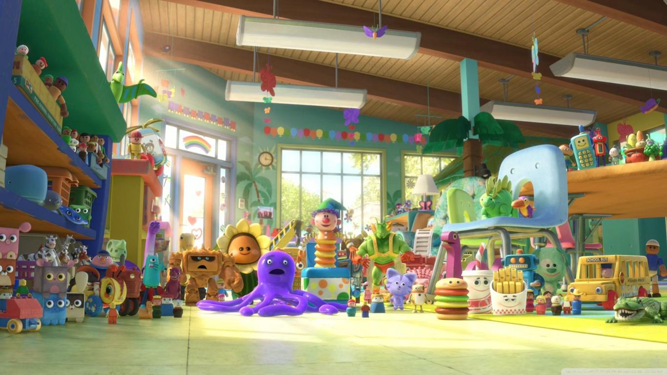 Toy Story 3 New Toys ❤ 4K HD Desktop Wallpaper for 4K Ultra HD TV