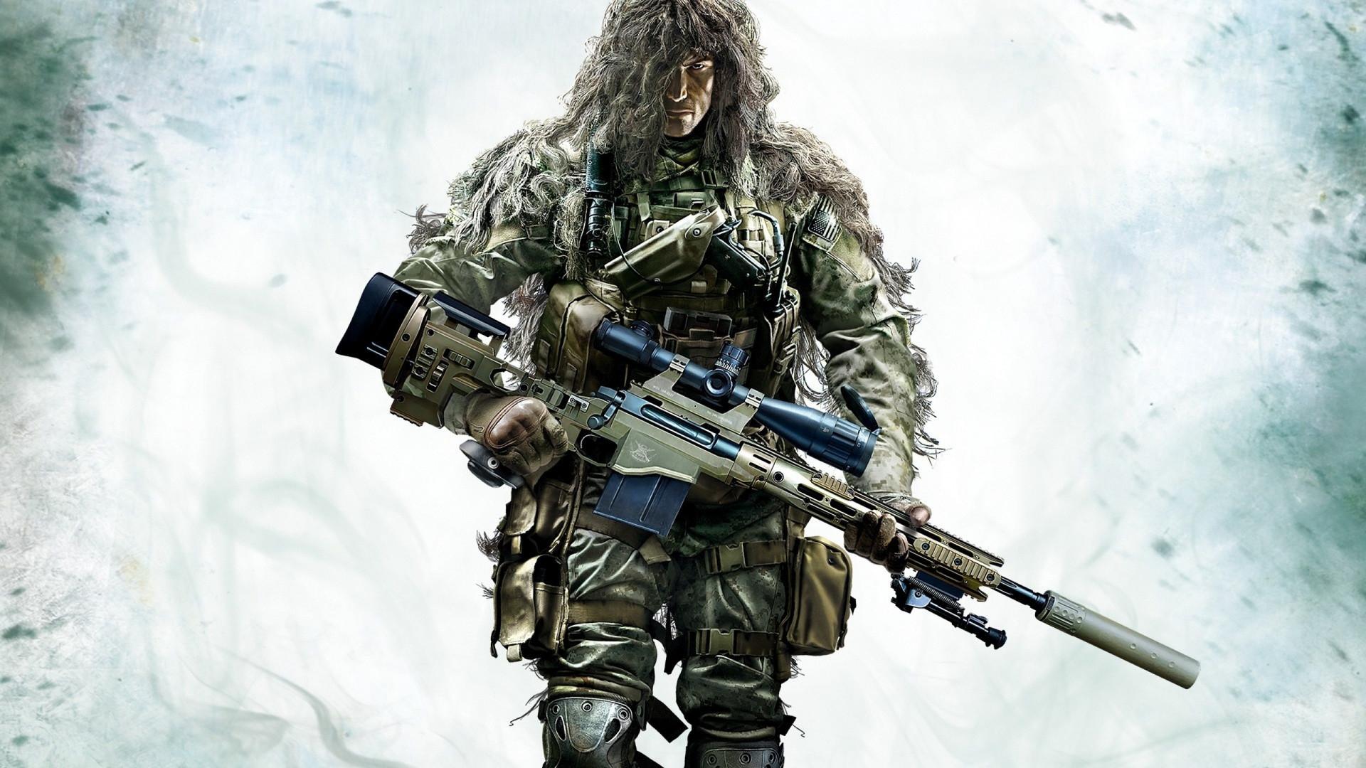 Ghillie Suit Wallpaper