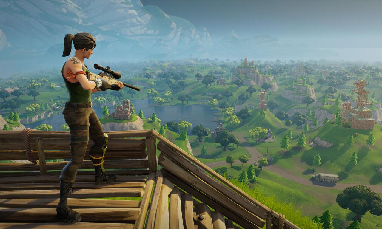 Fortnite Sniper 8k wallpaper