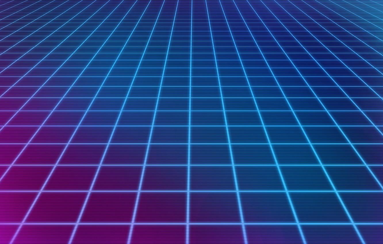 Wallpaper Music, Mesh, Background, Neon, 80's, Synth, Retrowave