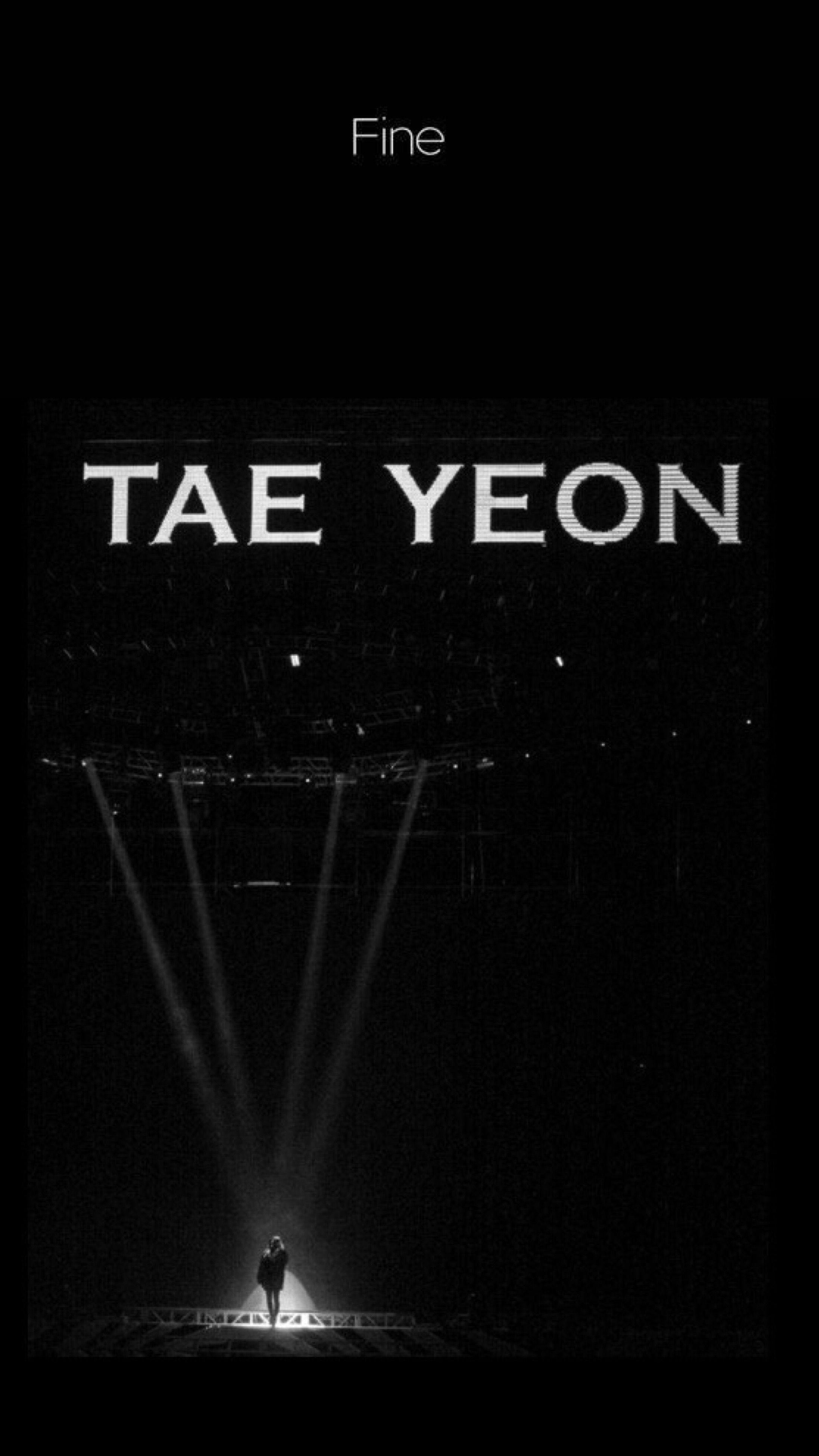 Taeyeon's First Single Digital Album 'My Voice' iPhone wallpaper