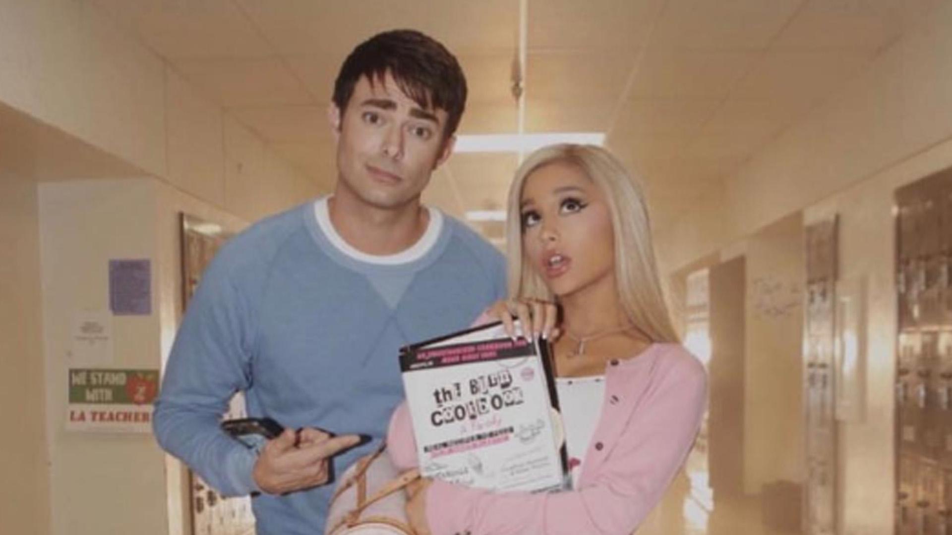 Jonathan Bennett Raves About Working With Ariana Grande