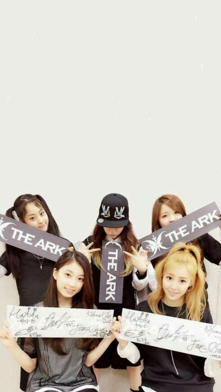 The Ark (디아크 ) Yujin; Halla; Jane; Minju; Yuna Wallpaper