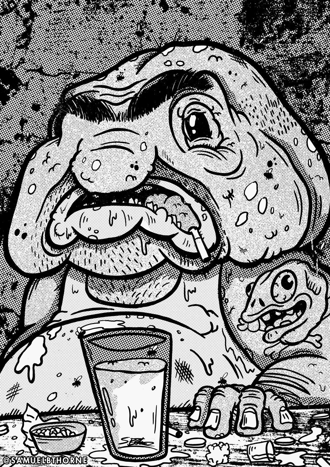 Boozer Bruiser Blobfish by Samuel B. Thorne Submission for