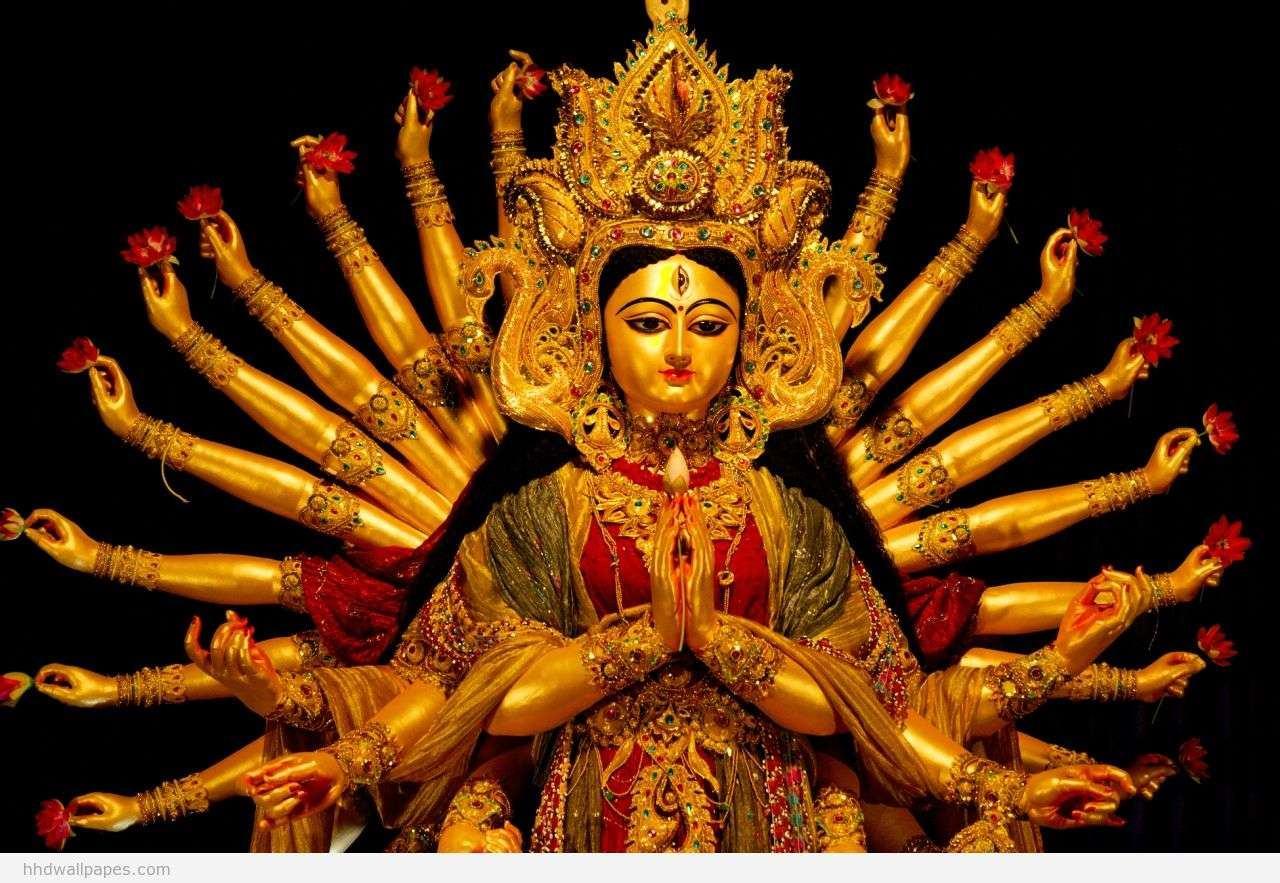 Latest Durga Mata Photo HD Wallpaper For Whatsapp Download
