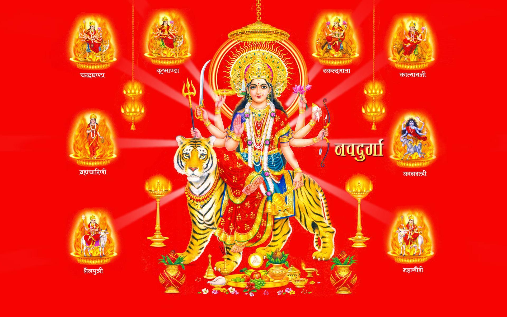 Durga Mata Wallpaper Download Group , Download for free