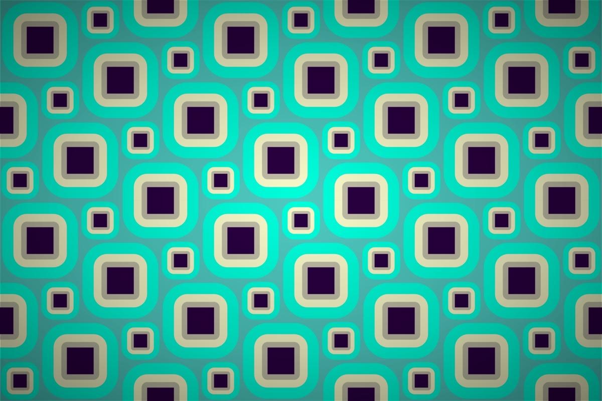 Free retro rounded square wallpaper patterns