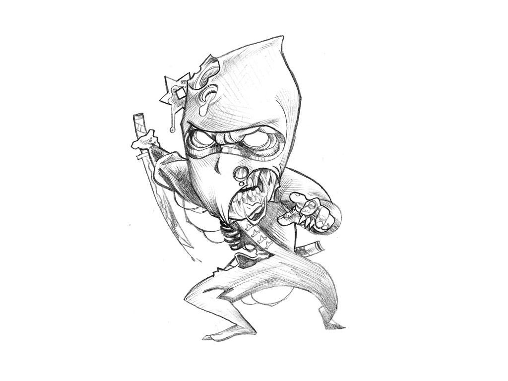 Draw HD Cartoon Wallpaper