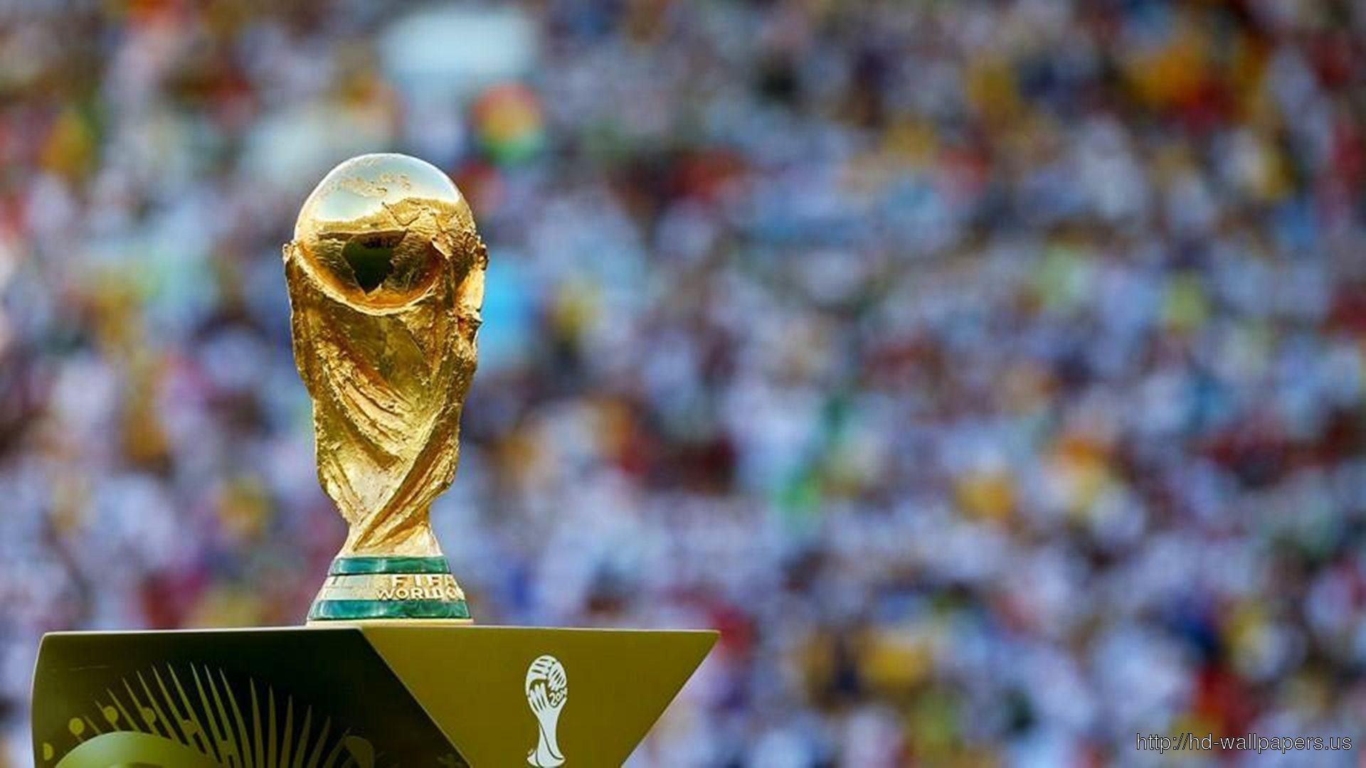 The World Cup Trophy At The Maracana