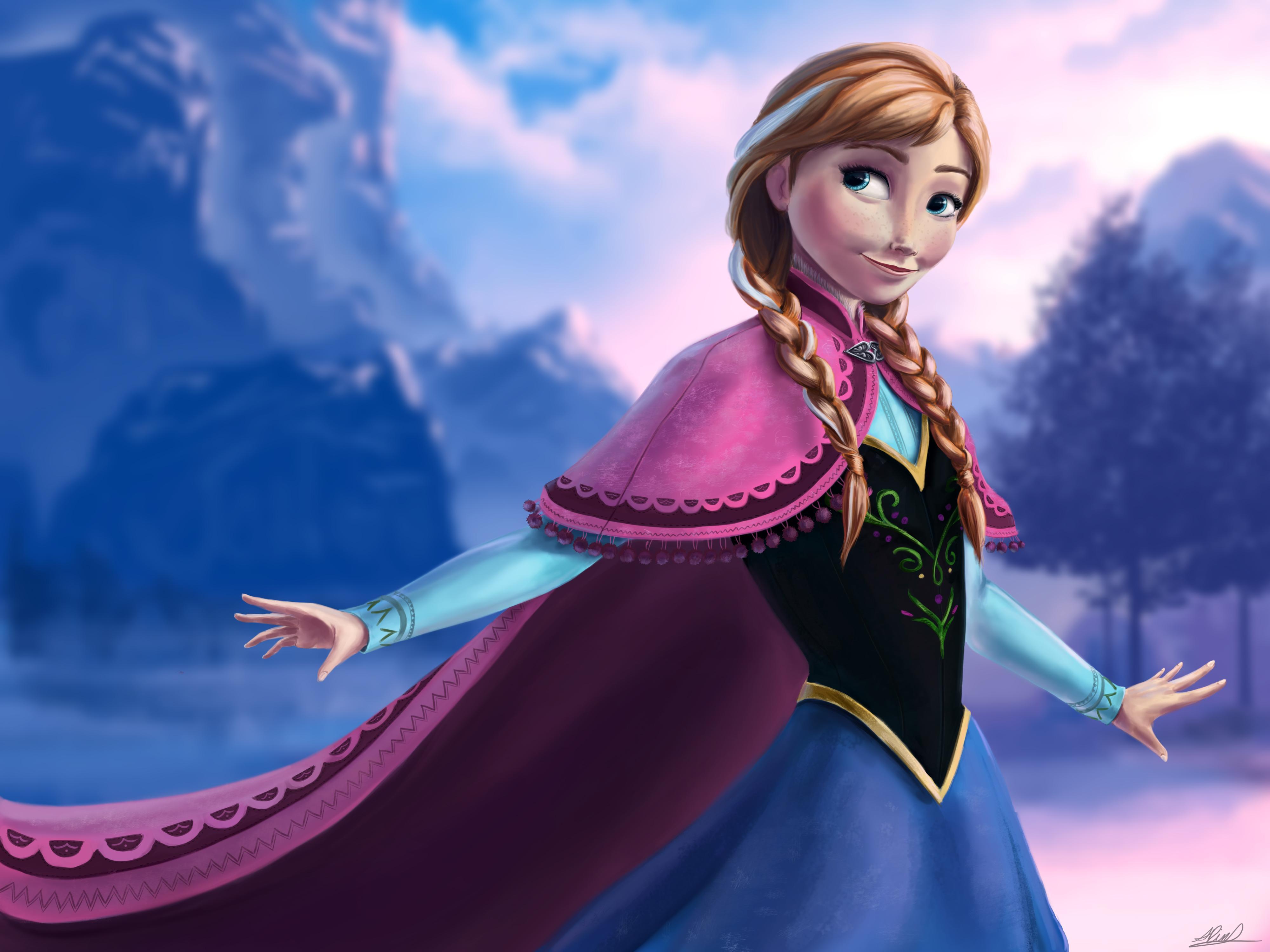 Anna Frozen Wallpaper