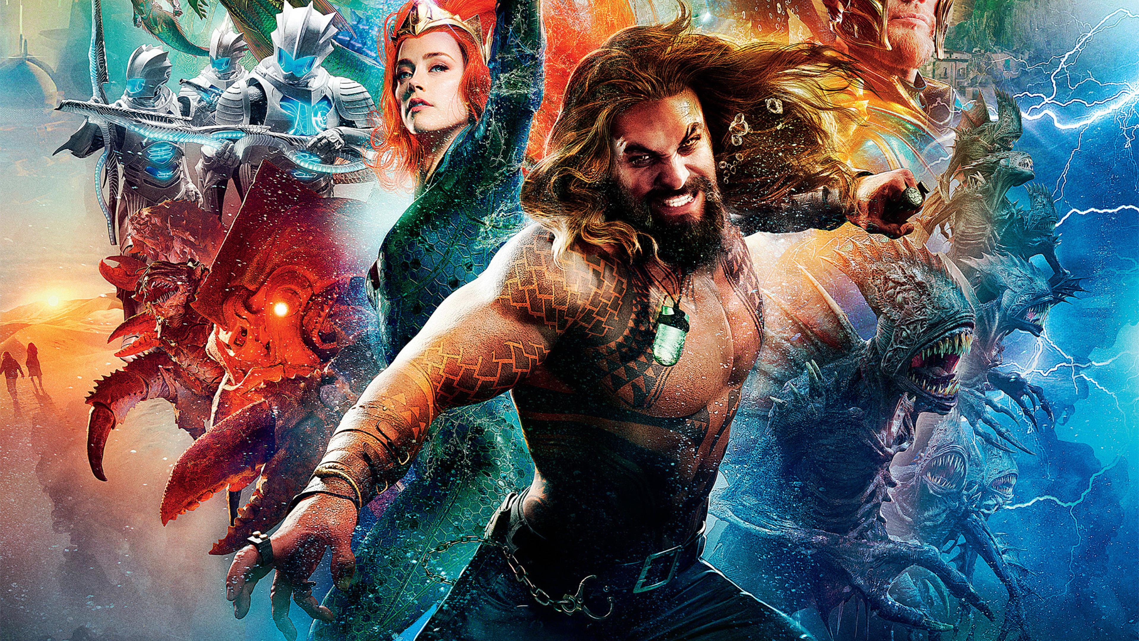 Amber Heard, Aquaman, Jason Momoa, Mera (DC Comics)