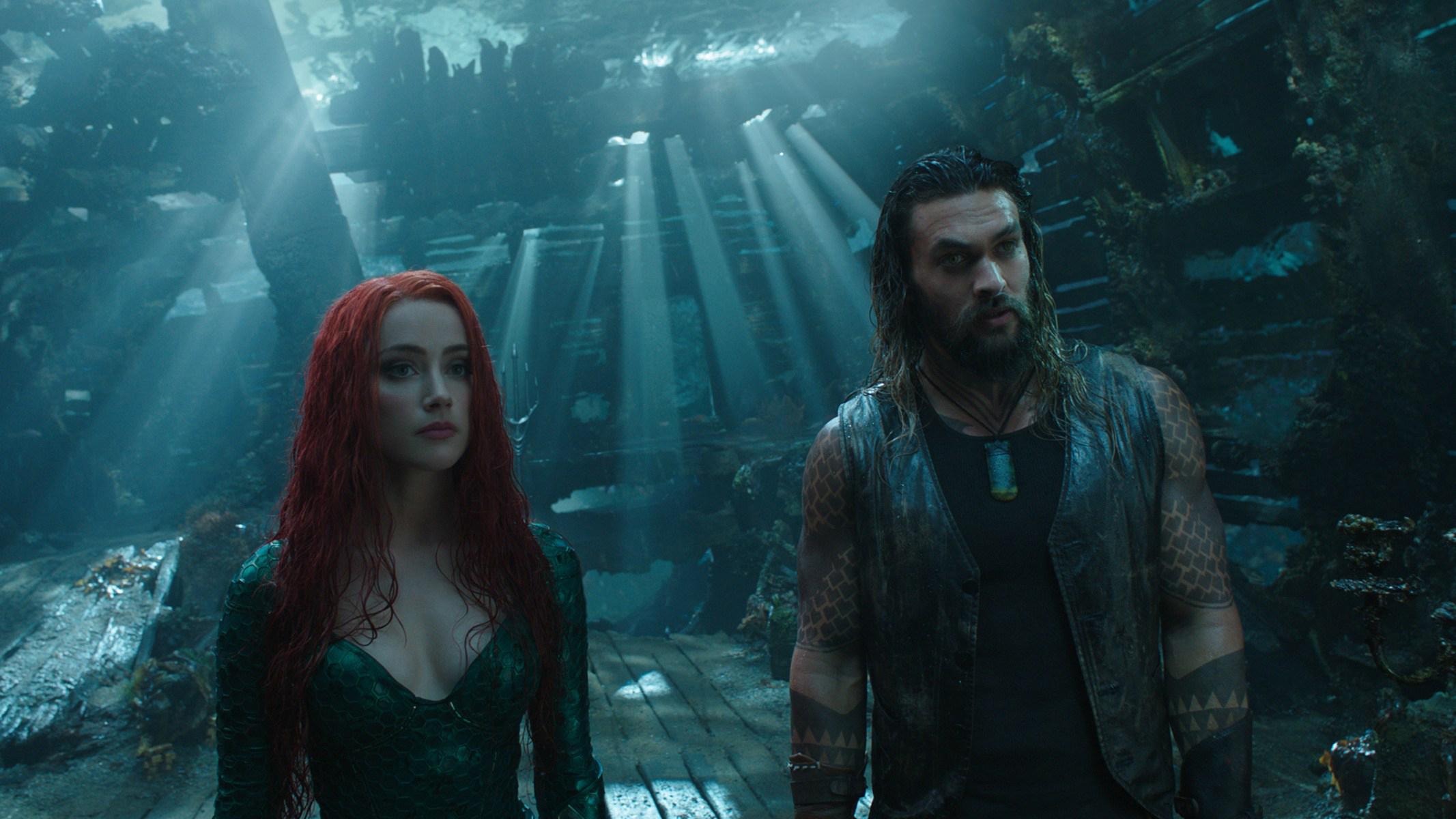 Aquaman And Mera 2018 1366x768 Resolution HD 4k Wallpaper