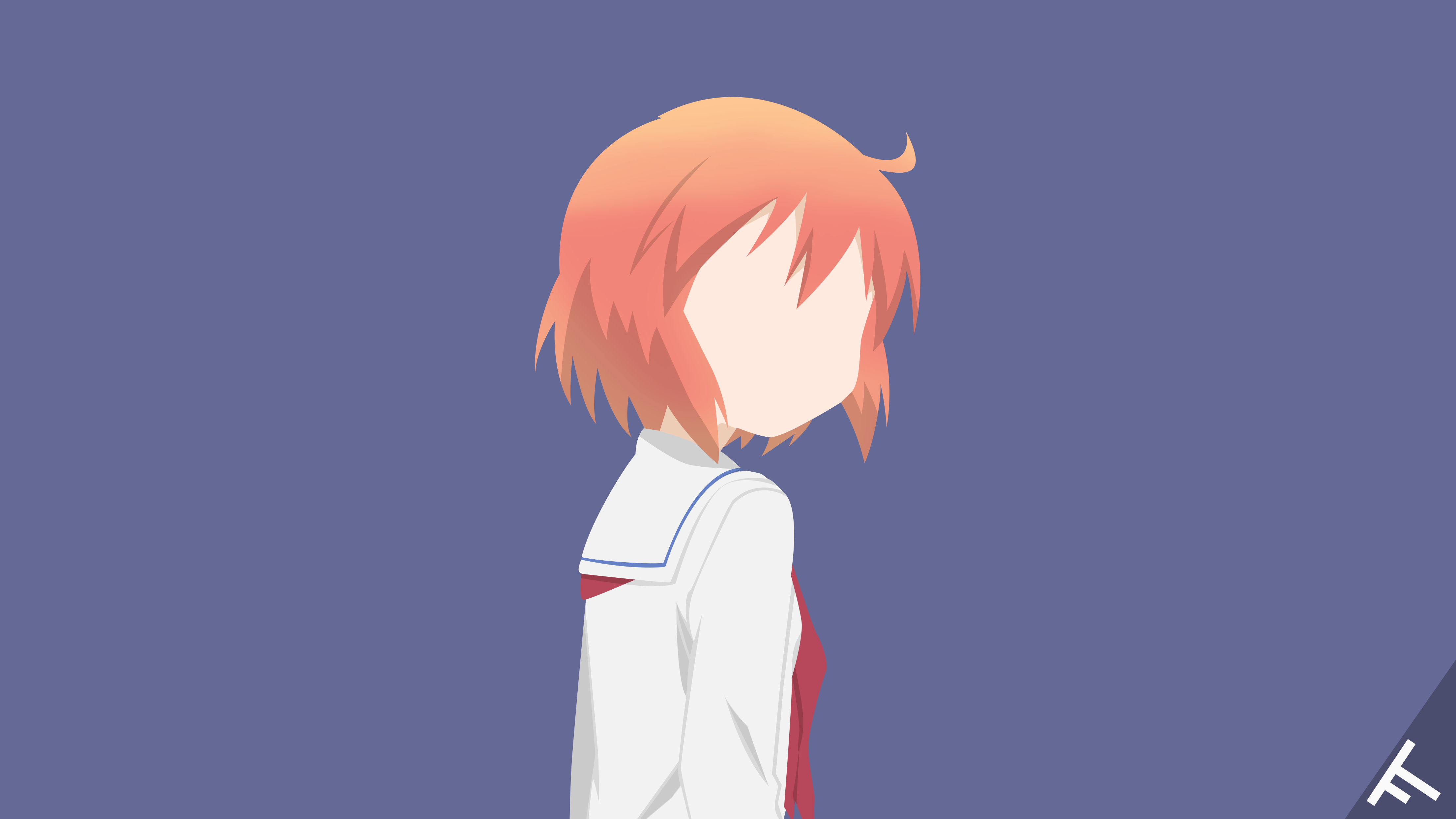 Anime Kotoura-san HD Wallpaper by CarlosGalvez