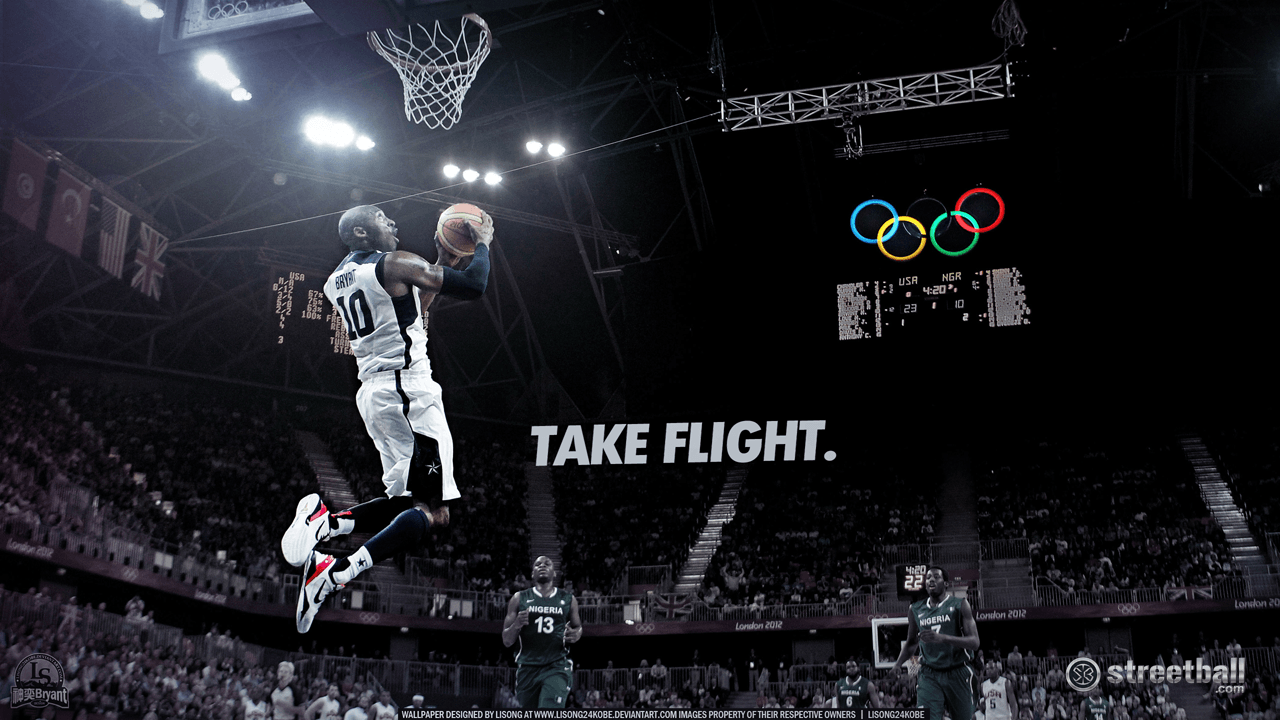 1280x720px Kobe Bryant Dunk Wallpaper