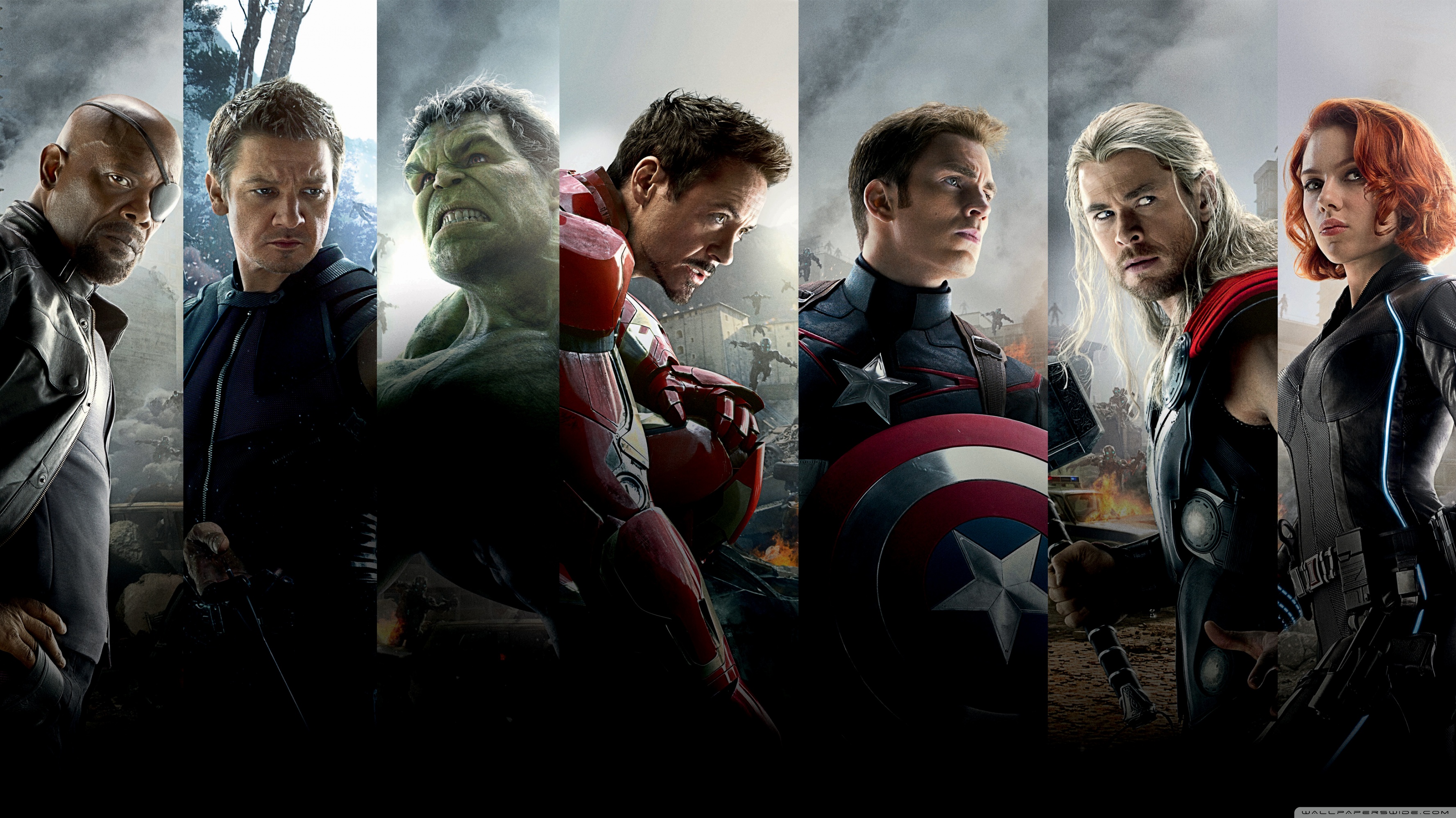 Avengers Age of Ultron Team Wallpaper