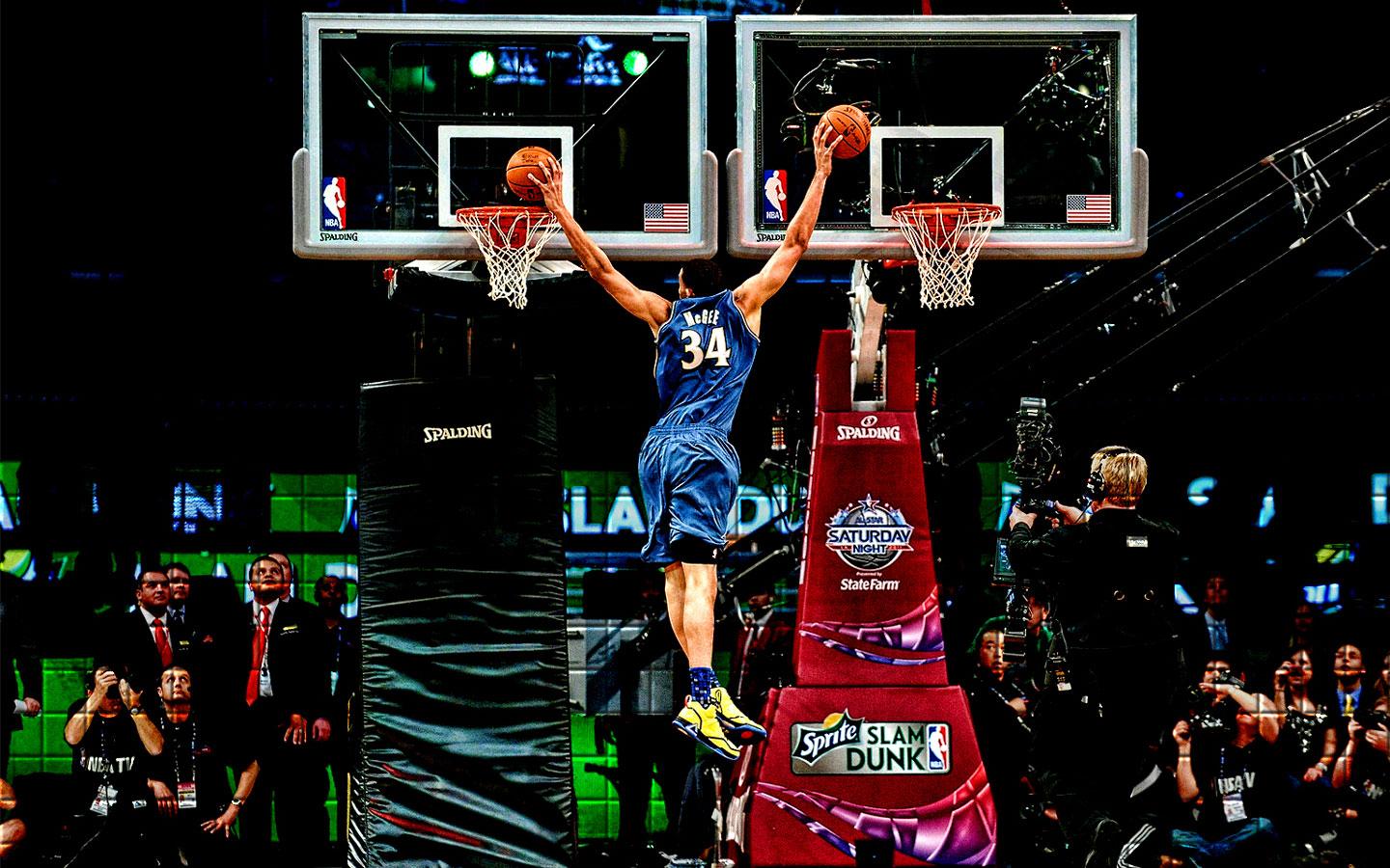 Javale McGee Double Dunk Wallpaper You Can See Very