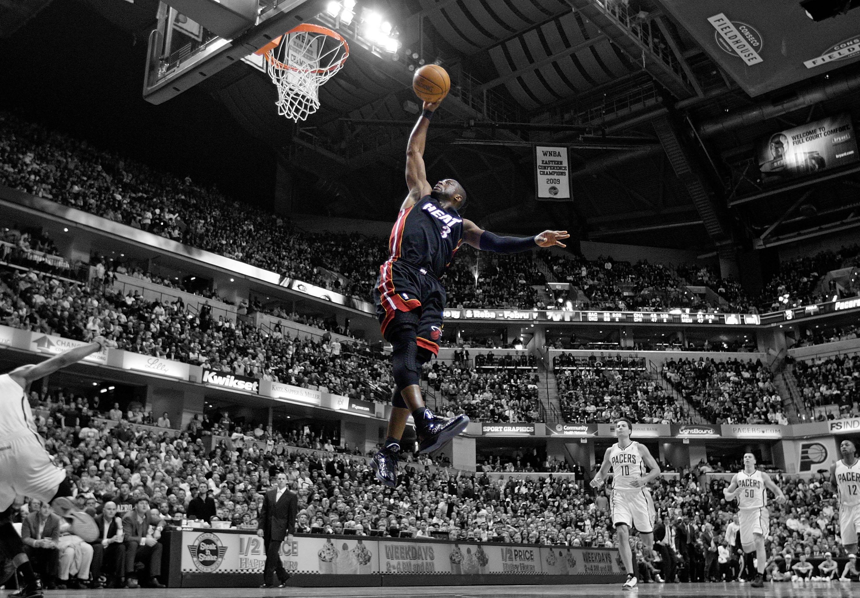 dwyane wade dunk wallpaper