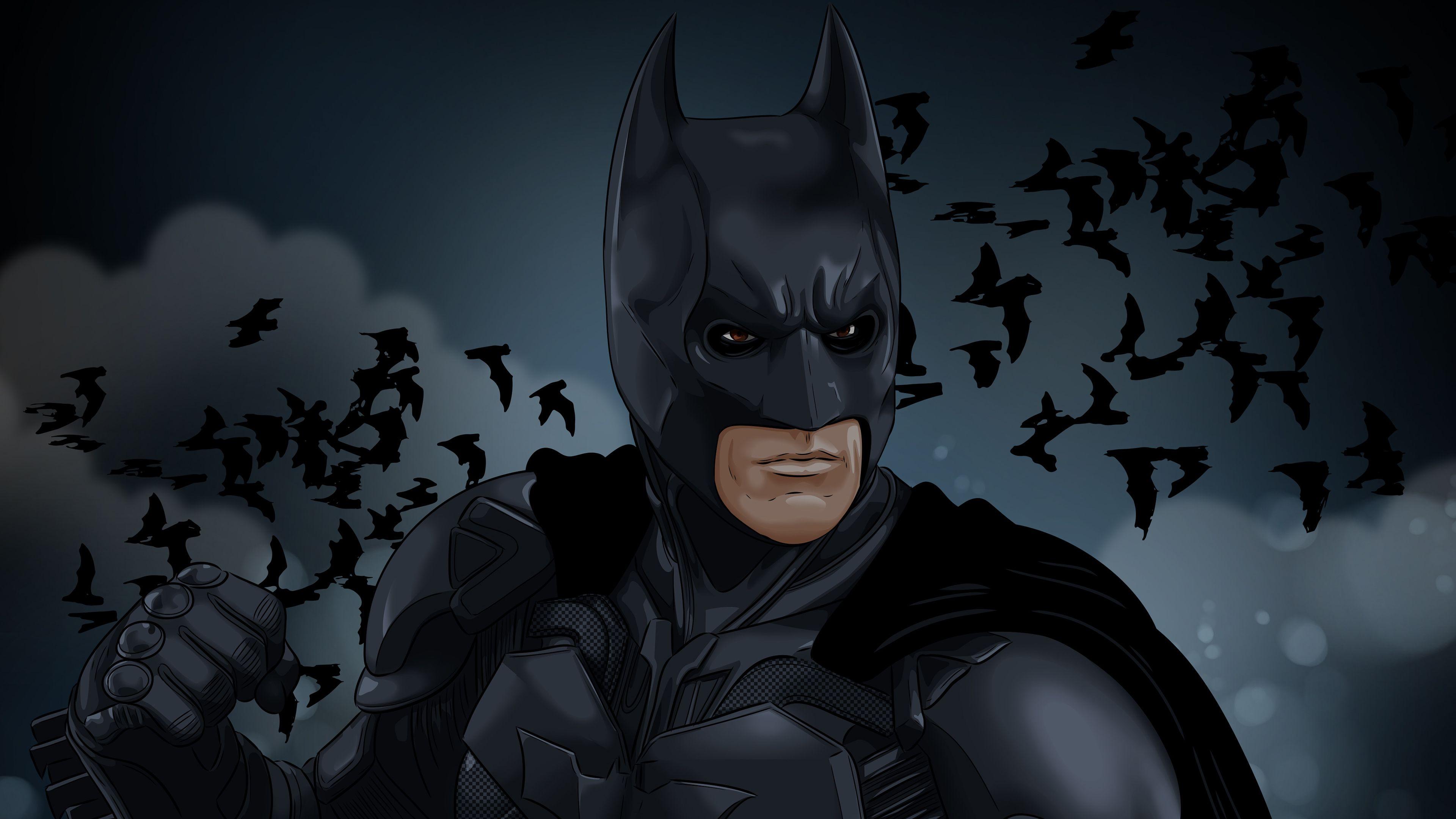 Christian Bale The Dark Knight Superheroes Wallpaper, Hd Wallpaper