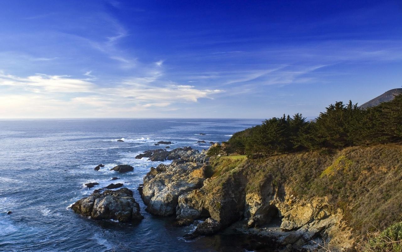 California Coast Line Ocean wallpaper. California Coast Line Ocean