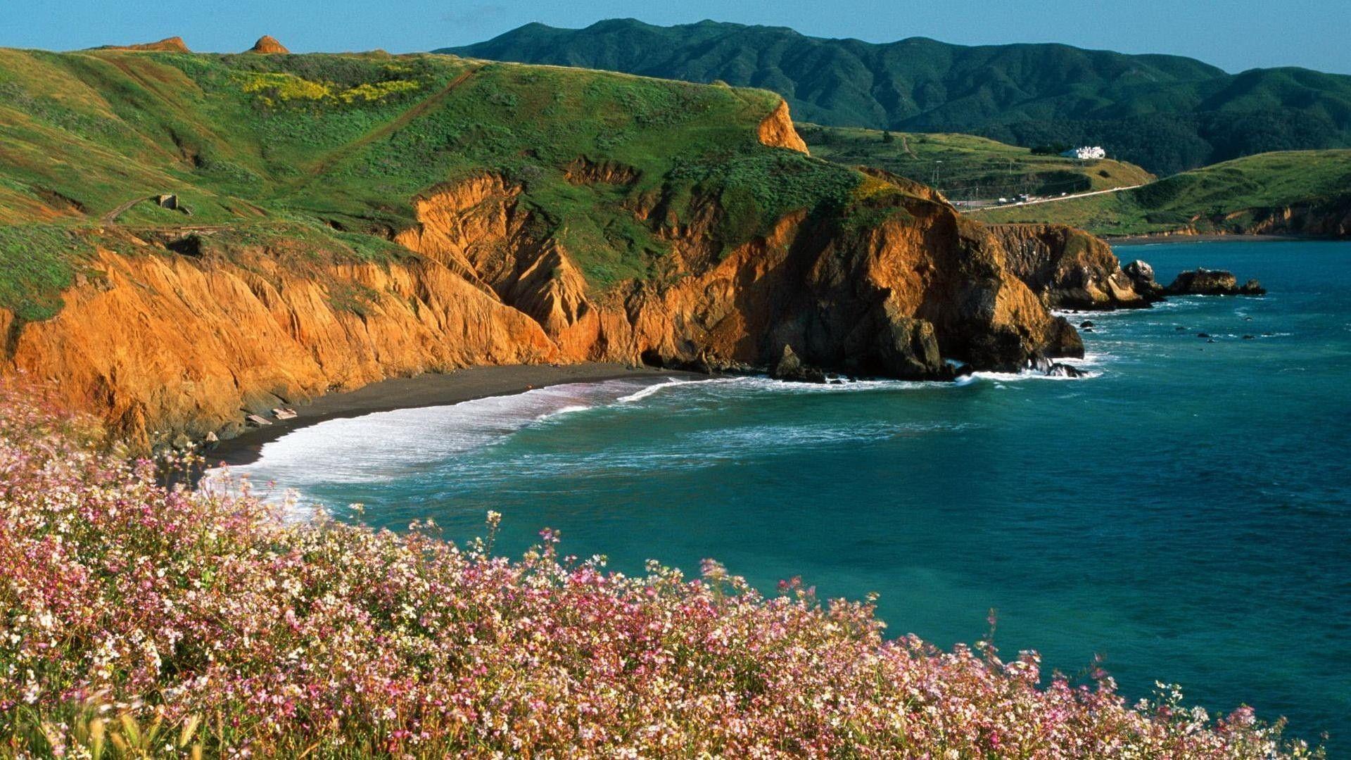 Mori Point San Mateo County California. HD Wallpaper. Cali rdtrp