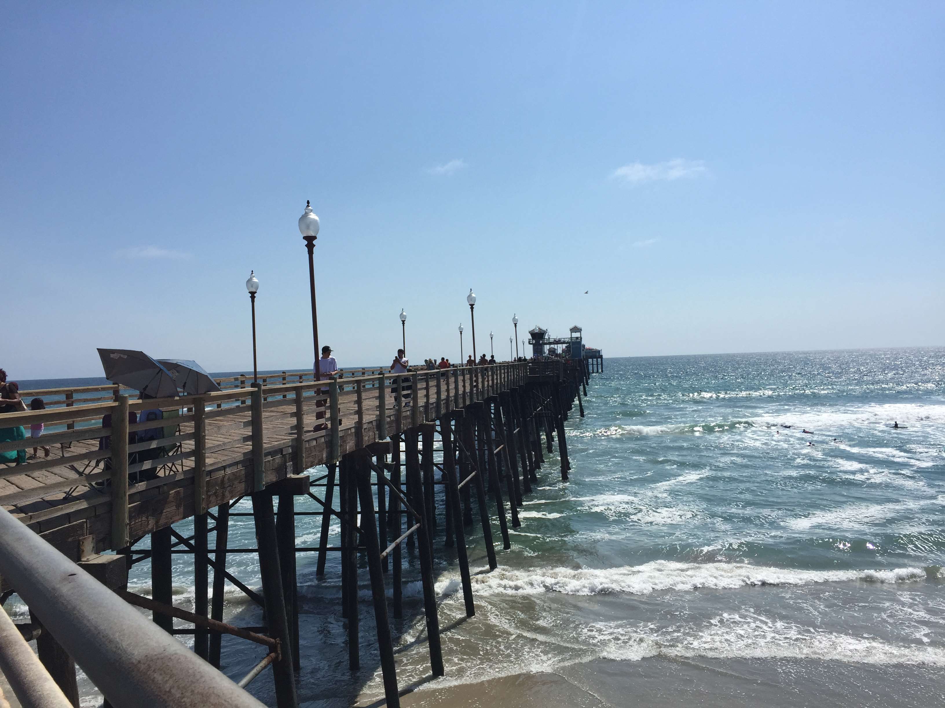 beach, california, ocean, ocean shore, pier, water wallpaper